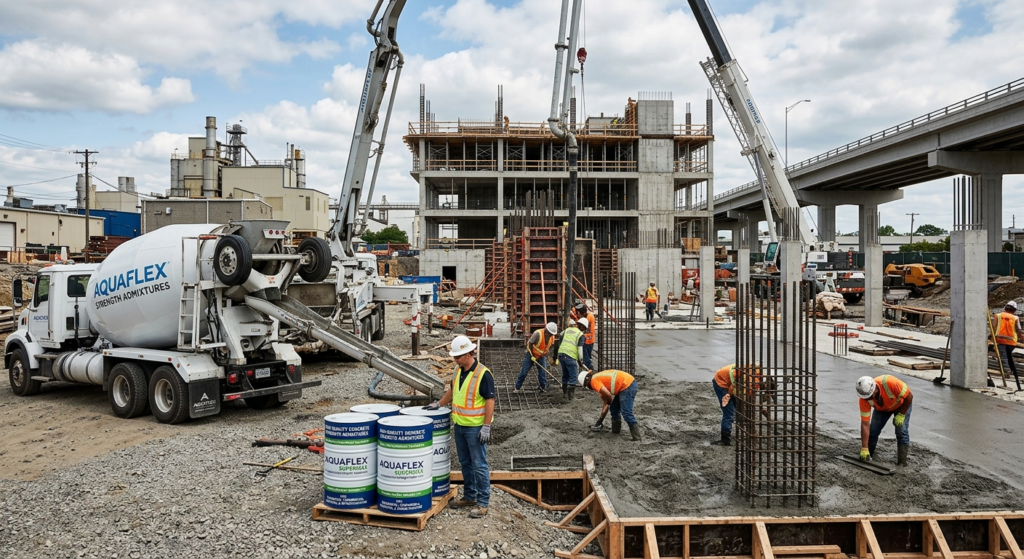 Admixtures Used in Concrete to Increase Strength