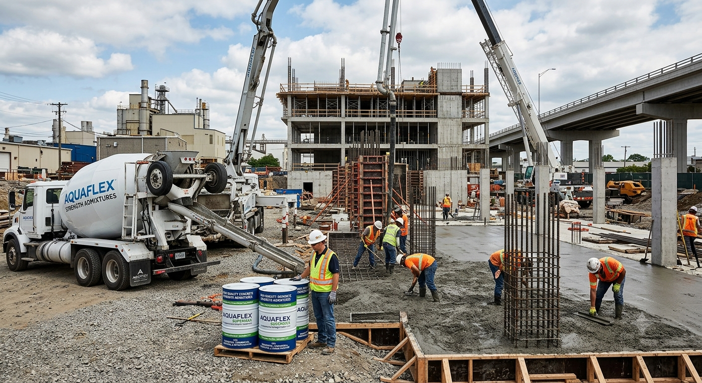 Admixtures Used in Concrete to Increase Strength