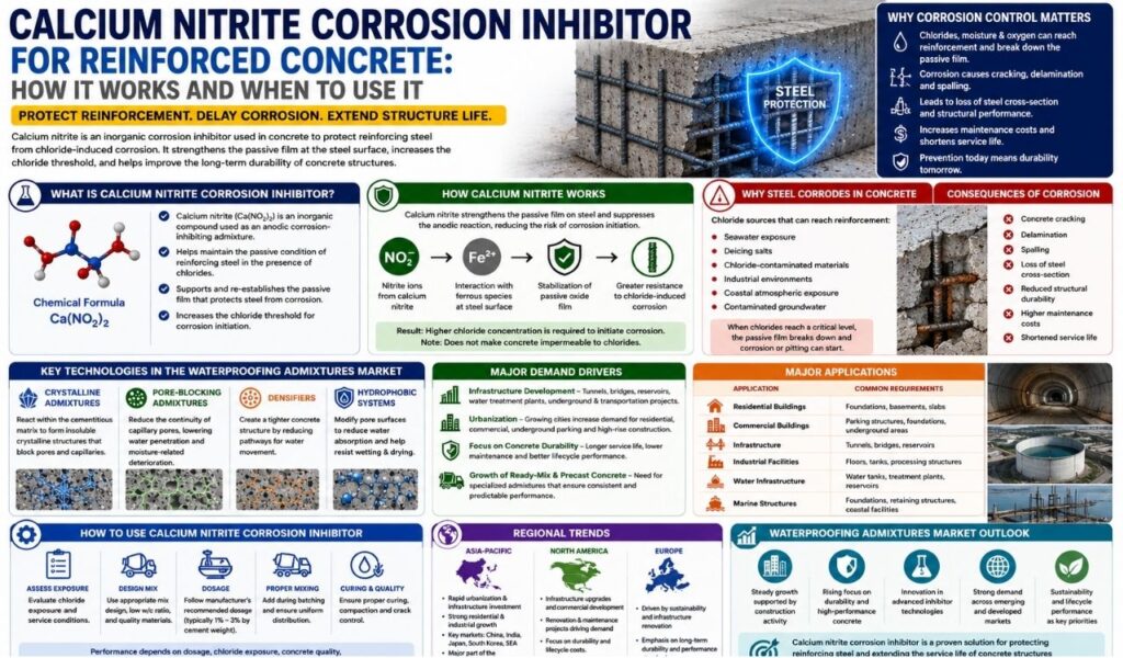 How Calcium Nitrite Corrosion Inhibitor Works