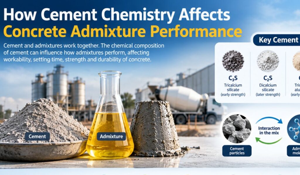 Cement Chemistry Affects Concrete Admixture Performance