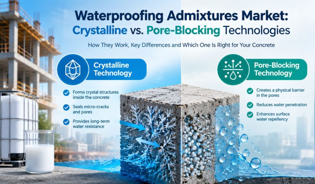 Crystalline vs. Pore-Blocking Technologies Explained