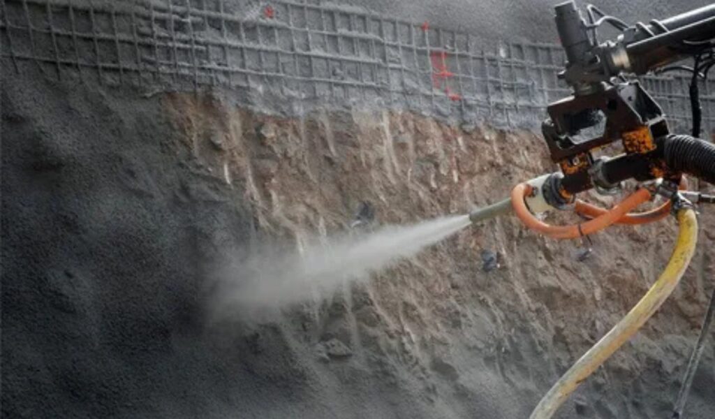 Admixtures Are Used in Shotcrete for Tunnels